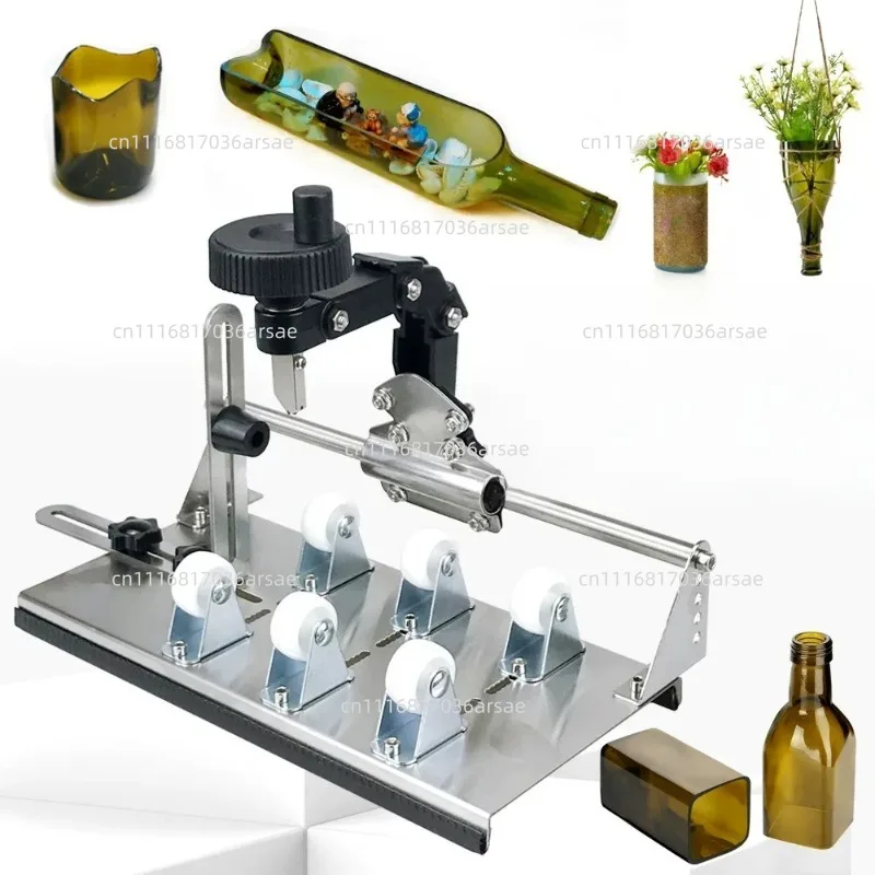 New Glass Bottle Cutter Professional DIY Glass Cutting Tool For Square, Round Bottles And Bottlenecks With Accessories