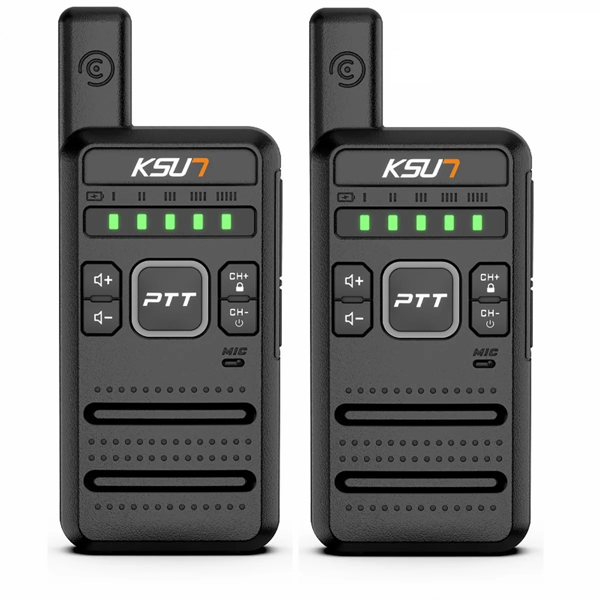 Petit Radio Amateur Portable, Talkie Walperforé Compact, FRS PMR, Dispositif Sans Fil Professionnel Transcsec, Longue Portée M10, 2 Pièces Incluses