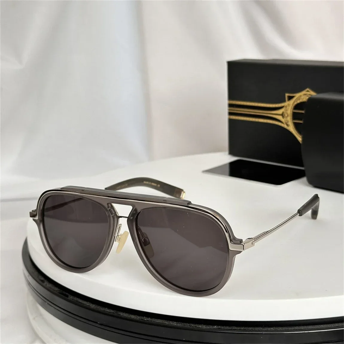 DT LANCIER LSA-406 النظارات الشمسية الفاخرة للرجال والنساء أعلى جودة نظارات مصممين خلات UV400