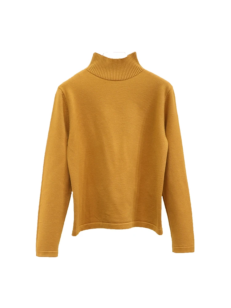 Style Clothing Tops Ladies Blouses Clothes Basic Korean Fashion 2024 Woman Jumper Cropped Women's Sweater Outerwear Pullover