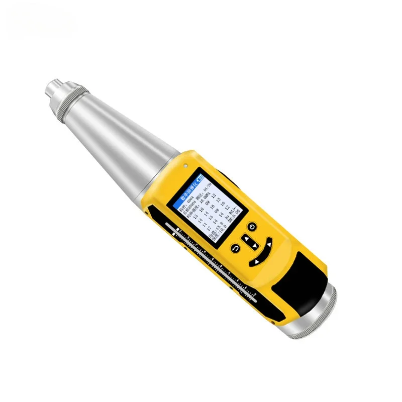 

Concrete rebound test hammers for non-destructive testing (NDT) assessment of in-place concrete strength and consistency