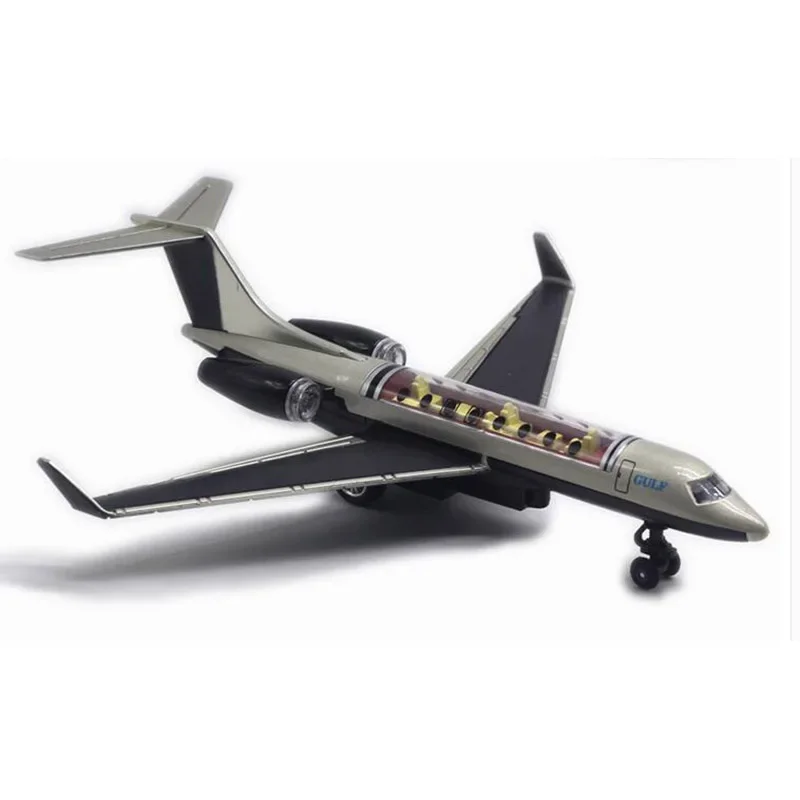 25.5CM G650 ARJ21 Plane Model Toy Airlines With sound light Base Alloy Aircraft Plane Collection Toy Gift for kids Display