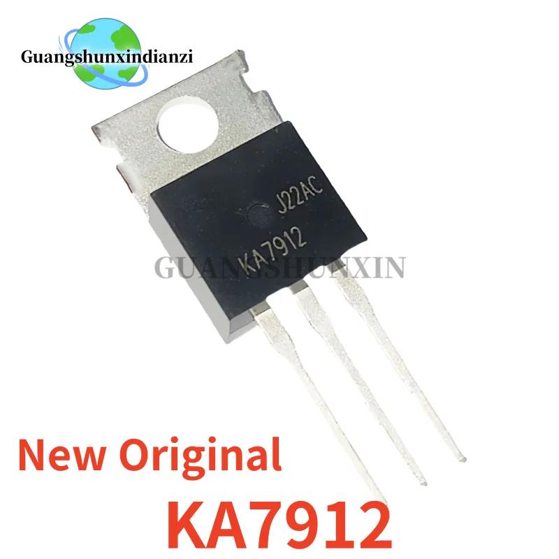 10-20 قطعة 100% جديد المستوردة KA7912 7912 TO-220 PNP 12V 1A ثلاثة محطة الجهد المنظم أنبوب أفضل جودة في المخزون