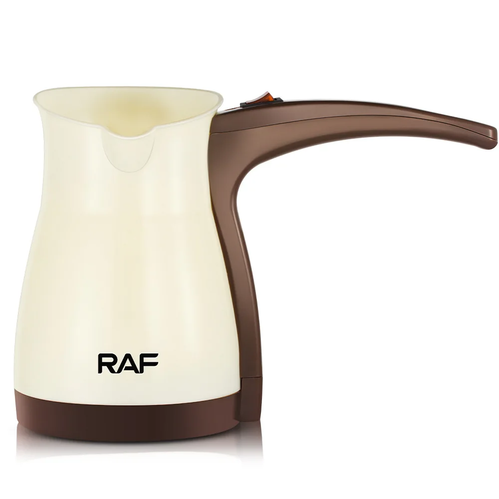 RAF European Cross-border Turkish Coffee Pot with Handle Stainless Steel Electric Cooking Coffee Machine Kettle 500ml