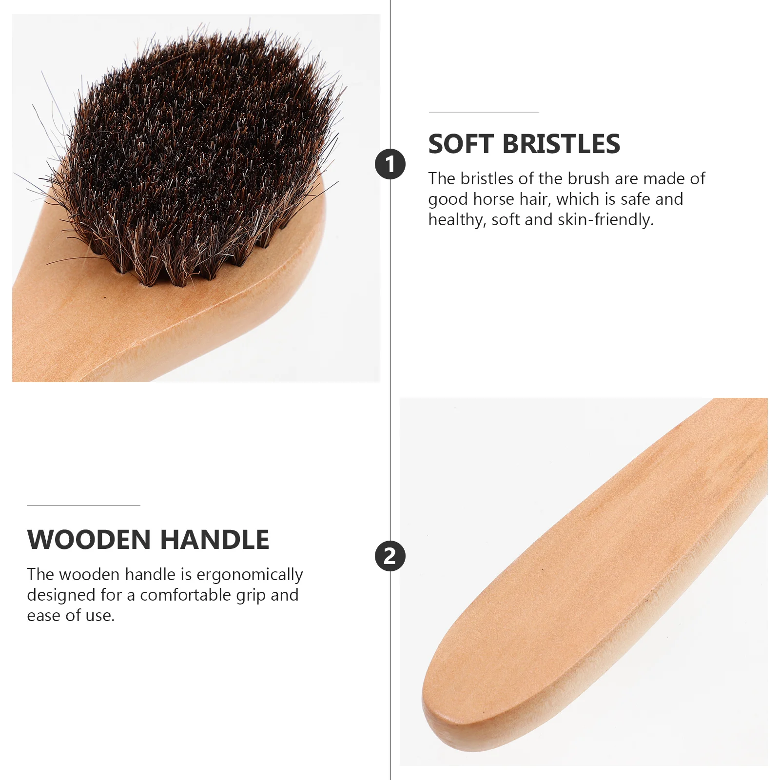 2 pezzi spazzola per la pulizia del viso manico lungo spazzola per il viso manuale pulizia profonda scrubber esfoliante per la rimozione del trucco strumento per la cura del viso