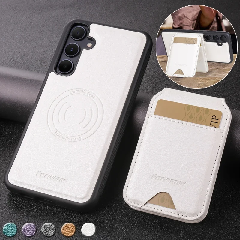 

Luxury PU Leather Holder Wallet Phone Case for Samsung Galaxy A57 A37 A17 A56 A36 A16 A55 A35 A25 A15 Flip Cards Cover Coque Bag