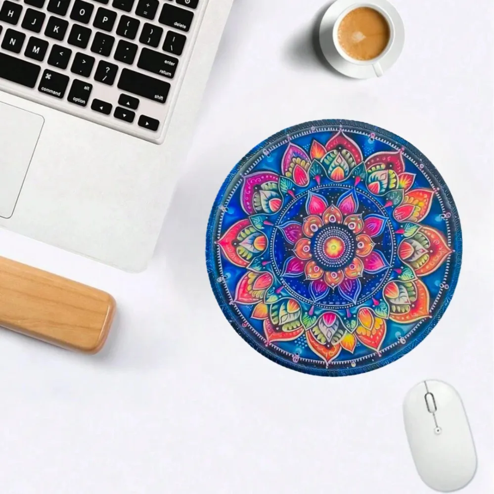 

Super Non-Slip Round Laptop Mouse Pad - Gaming & Office Computer Mat