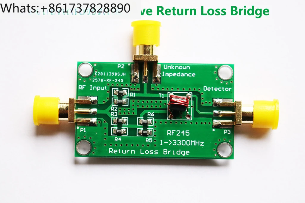 

Модуль моста пассивного возврата от 1 м до 3,3 ГГц