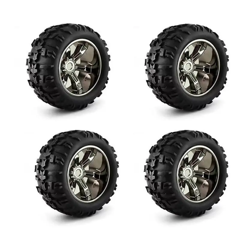 ABUM-4Pcs 150MM RC Buggy Tires Truck Tire Wheel Tyre 17Mm Hex RC Car