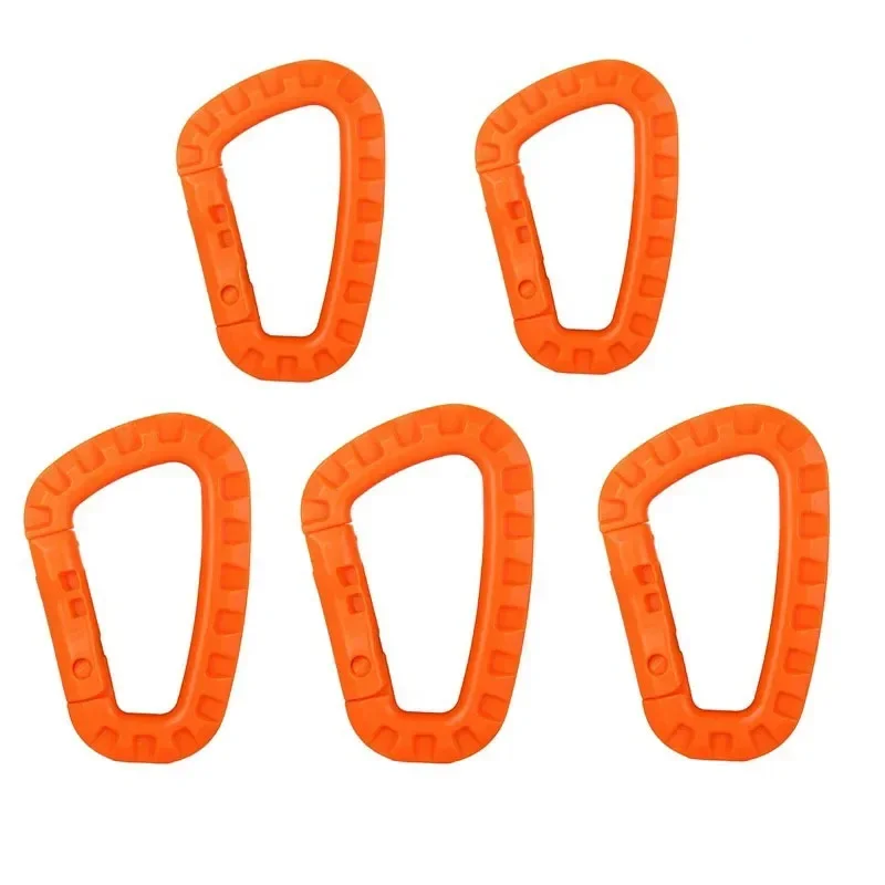 1-10Pcs Militärische taktische karabiner Clips Zubehör D-Ring Schnalle Bergsteigen Karabiner Rucksack Hängen Schlüssel Outdoor Gadget