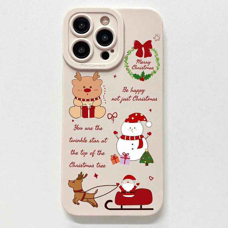 

Christmas Santa Claus Graphics Phone Case For Xiaomi Redmi Note 14 Cases Redmi Note 13 12 Pro Plus 5G 12S 11 10 14C 13C 12 Cover