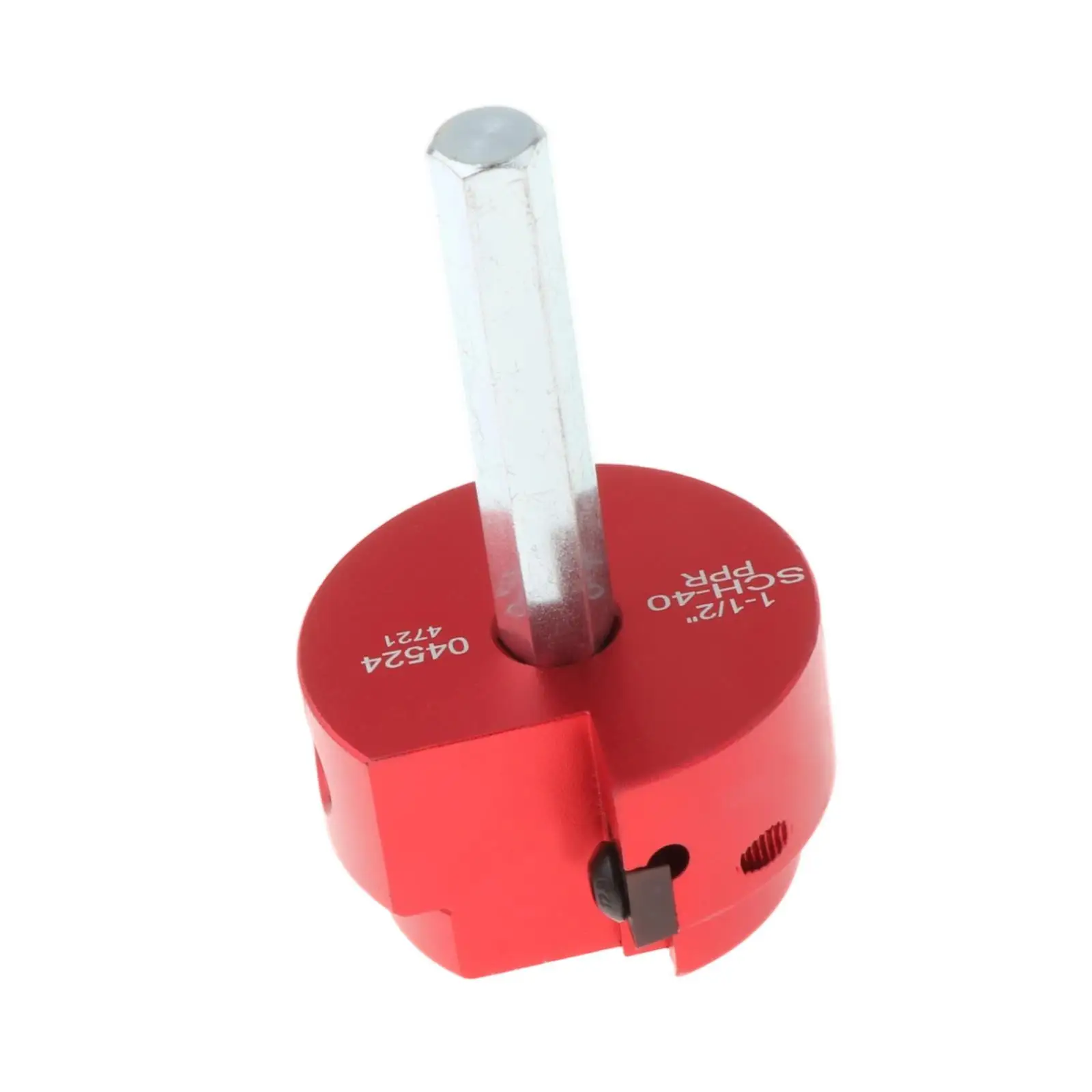 PVC Fitting Saver Pipe Reamer with Hex Shaft for Easy Pipe Removal from Socket Hub Fittings