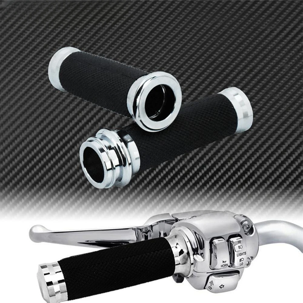 Harley Dyna Softail Fat Boy Touring Road King Street Glide CVO 25mm Motosiklet 1 ''Elektronik El Sapları gidon Krom