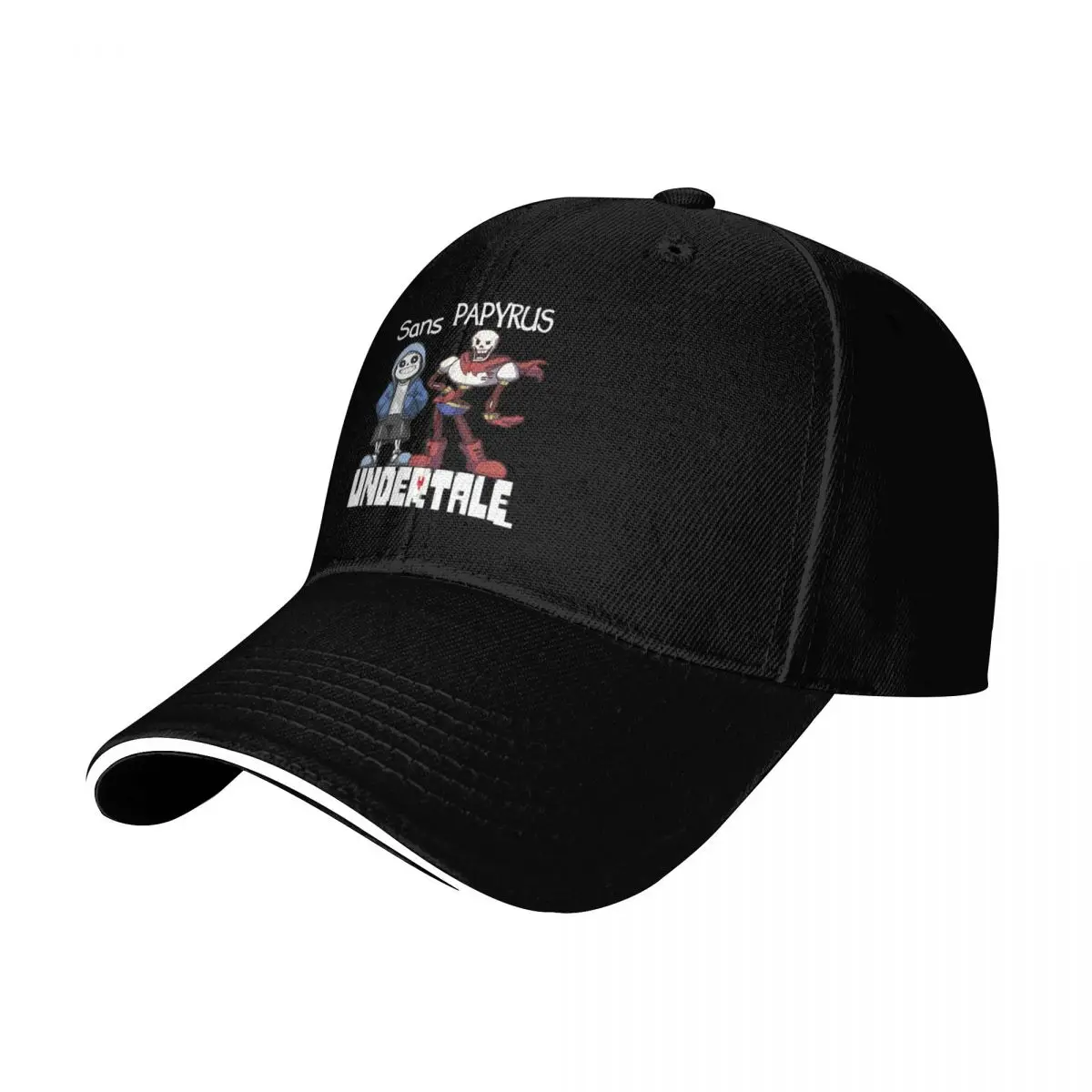 Sans and Papyrus Baseball Cap Adjustable Buckle Closure Moisture Wicking Quick Dry Curved Brim Classic Fit