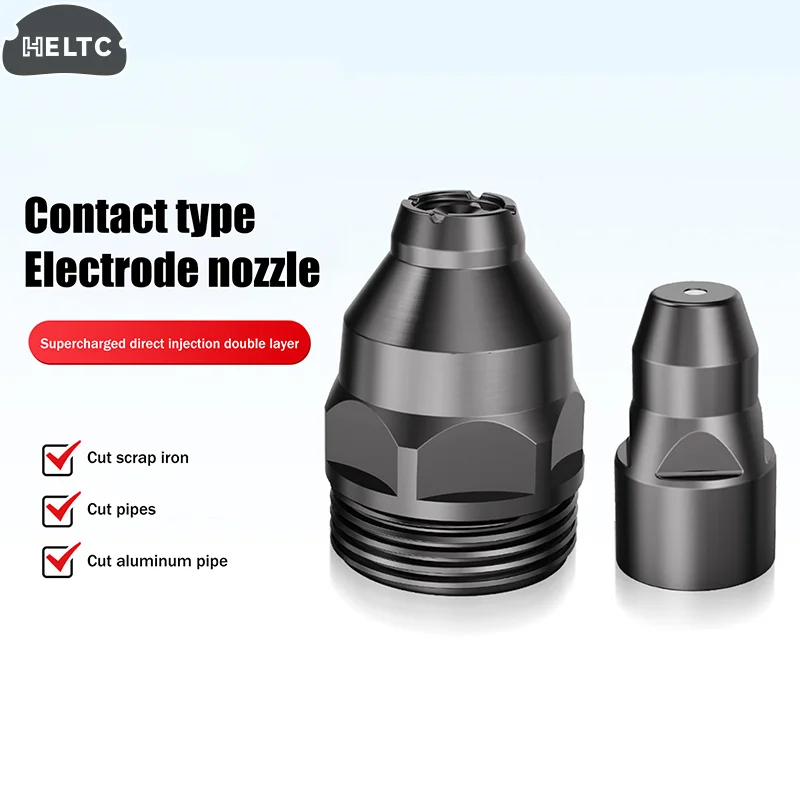 ชุดหัวตัดพลาสมา P80 พร้อมหัวฉีดและอิเล็กโทรด สำหรับตัดเศษเหล็ก ออกแบบมาเพื่อการตัดด้วยแก๊สอย่างรวดเร็วและกำจัดตะกรันจากการเชื่อม  เครื่องมือสำหรับงานบัดกรี