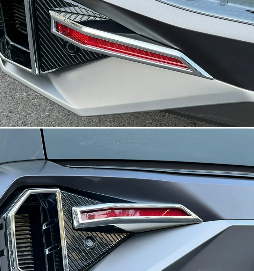 

Exterior Accessories For Trumpchi EMKOO 2022 2023 Rear Tail Lights Lamps Decoration Cover Trim ABS Chrome
