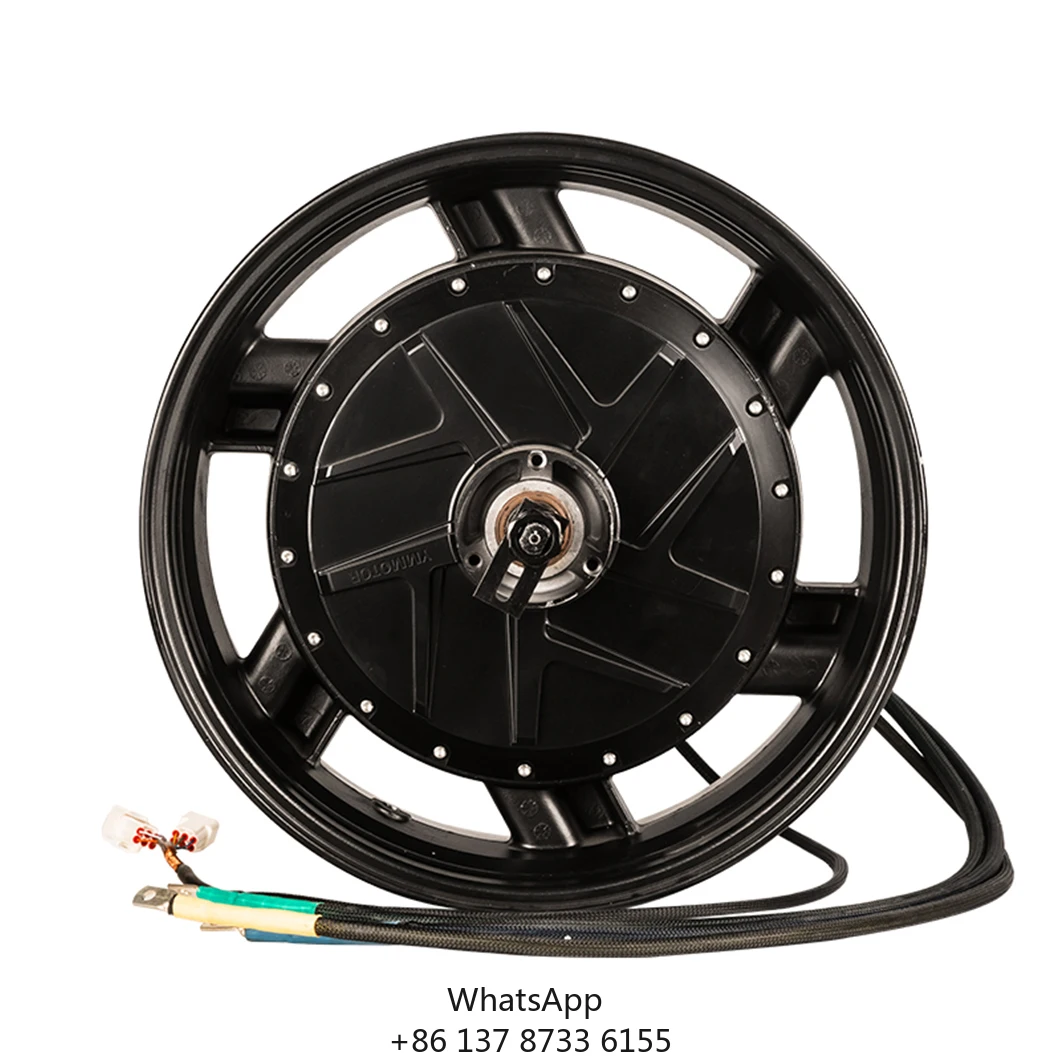 17 Inch-6.0 Lux 25000W High Power Hub Motor High Performance Motor For Electric Motorcycle