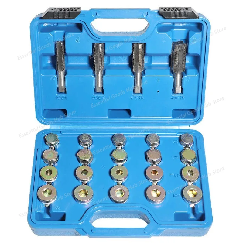 

Инструменты для ремонта резьбы топливных баков автомобилей, наборы для восстановления резьбы, метчики и плашки для авторемонта.