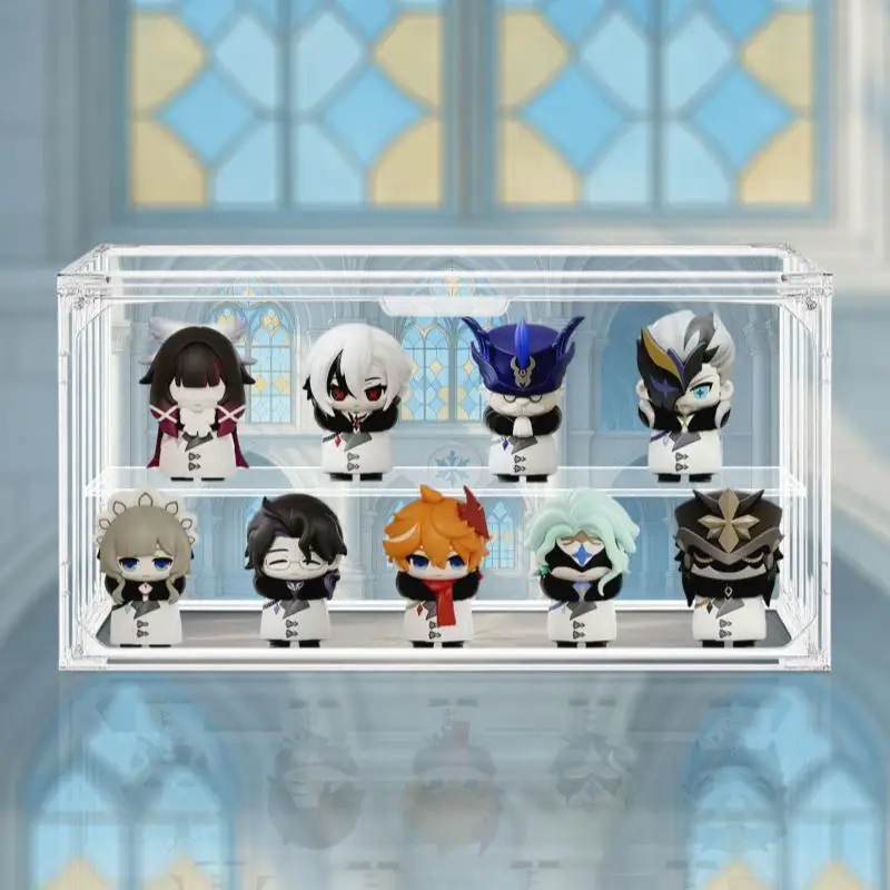 صندوق تخزين دمية تشاوبلاي لهاتف جينشين إمباكت فولز التنفيذي من السلسلة Q نسخة عرض أعمى منظم لعبة الشكل