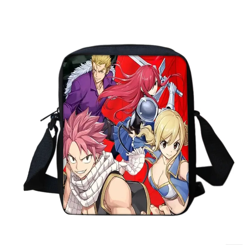 

FAIRY TAIL shoulder bag cartoon anime print student boys and girls new lightweight, compact, large capacity, versatile