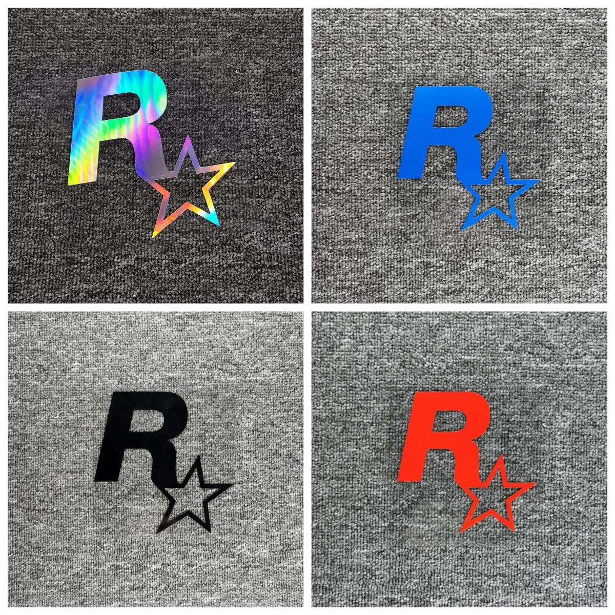 

Personalized R⭐️ Vinyl Sticker Creative Decal for Car Window Motorcycle Laptop Wall Auto Accessories