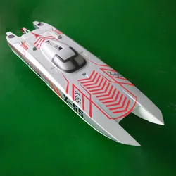 New Arrival DTRC X55 RC High-speed Racing Boats CNC Hardware 110km/h RC Boat Waterproof Ship Brushless Motor Toys Model TH22972