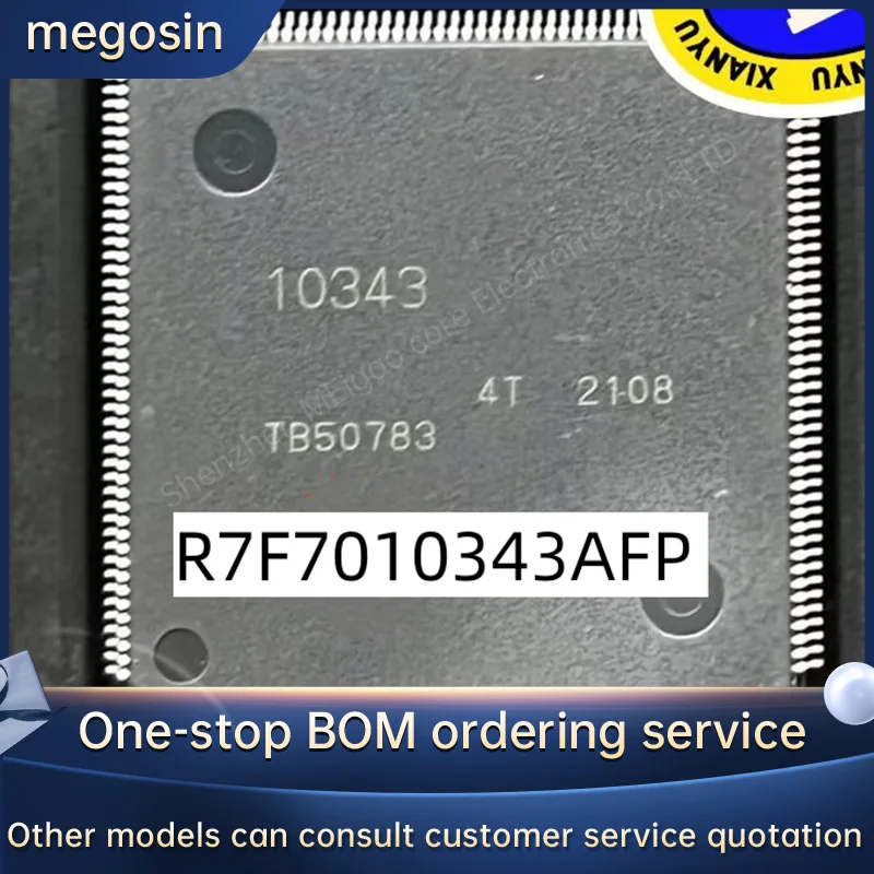 

1PCS/LOT R7F7010343AFP R7F7010343 7010343AFP 10343 QFP Embedded processor IC chips in stock