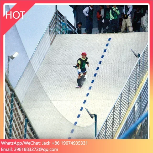 

Hot Selling Dry Ski Plastic Snow Mat Ski Simulator Artificial Outdoor and Indoo Ski Training Dry