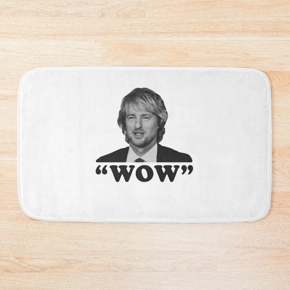 

WOW - Owen Wilson Bath Mat Toilet Carpet Rug Bathroom Foot Bathroom Mat