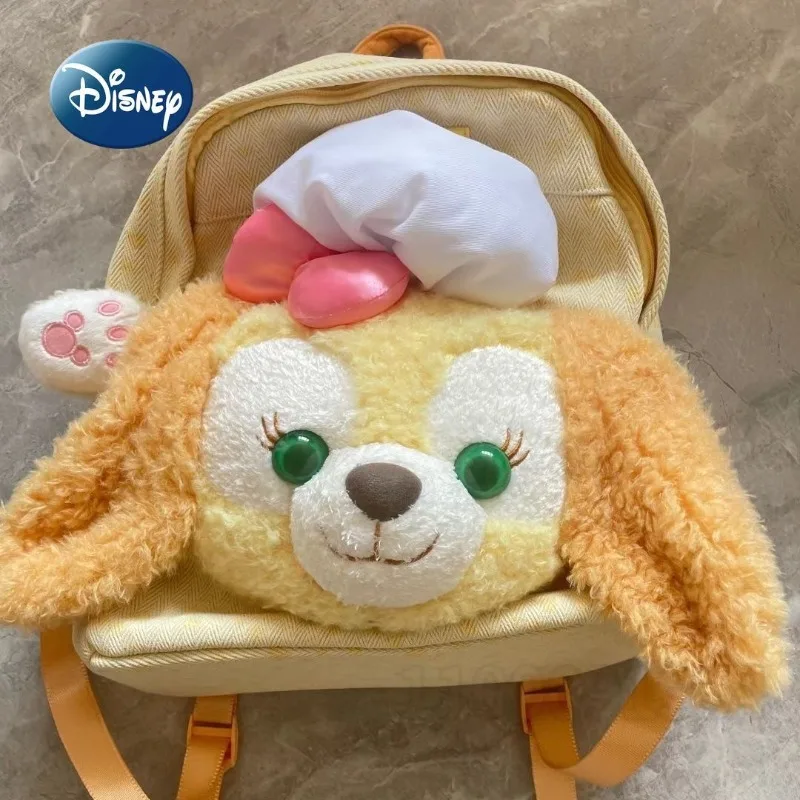 

Disney New Backpack Luxury Brand Original Doll Backpack Cartoon Cute Women's Backpack Fashion Girls' Schoolbag High Quality