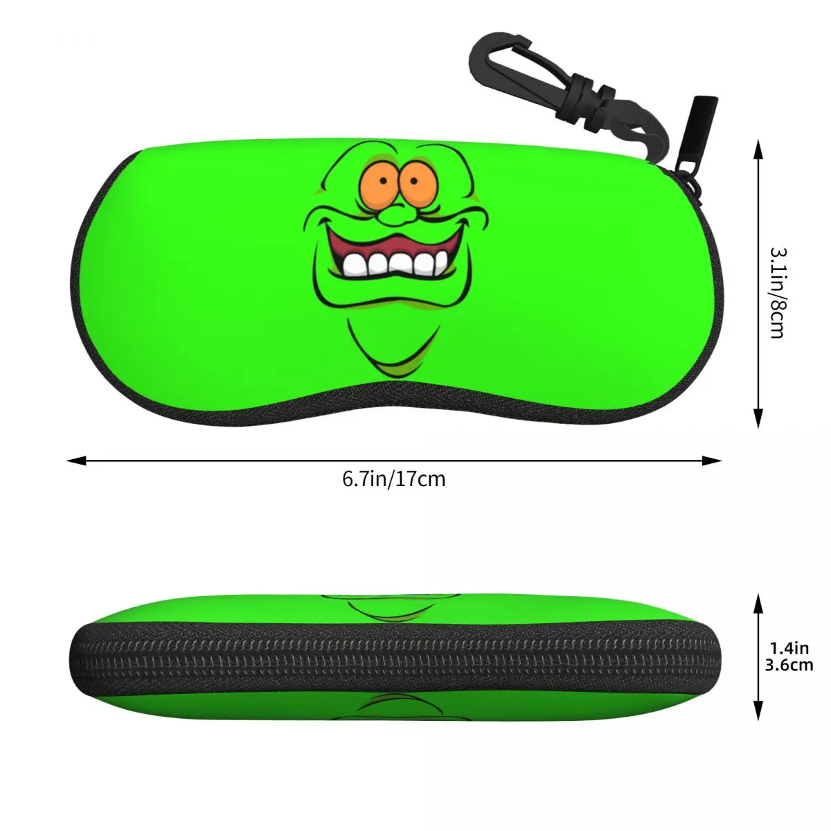 Custom Slime Time Glasses Case Cool Supernatural Comedy Film Shell Eyeglasses Case Sunglasses Box