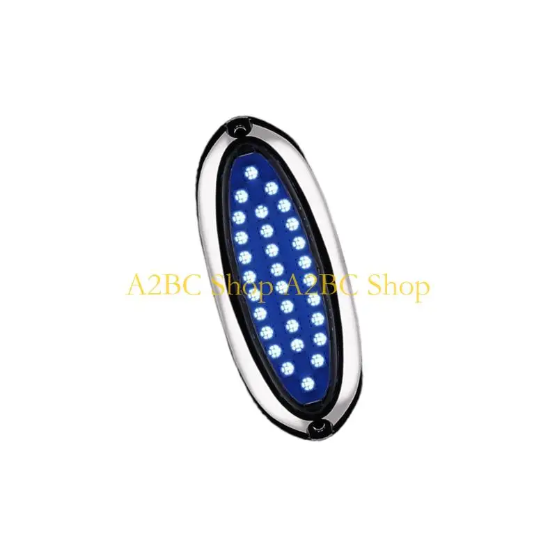 A2BC Marine Underwater Light Elliptical Streamlined Body Feature High Brightness LEDs