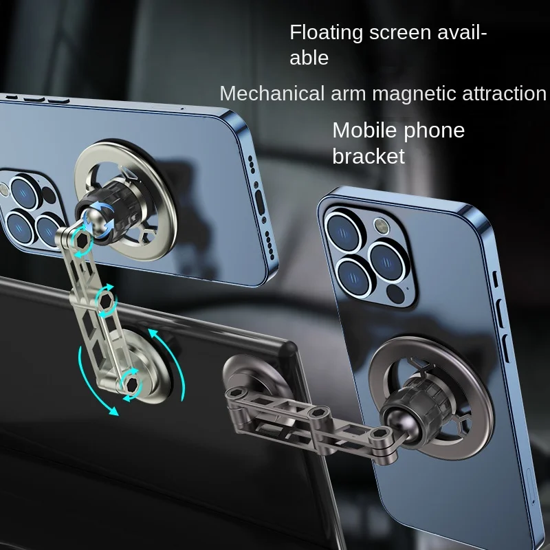 Super Magnetic Car Phone Holder for Magsafe 720 Rotate Cellphone Stand Vent Magnet Mount Support for Apple IPhone 15 14 Xiaomi