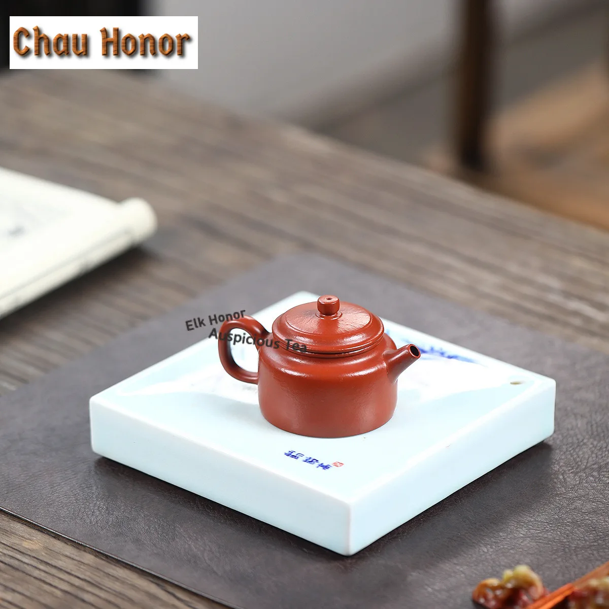 

Чайник из исинской фиолетовой глины, 90 мл, ручной работы, чайник Дэ Чжун, из необработанной глины Чжу, китайский чайный набор из цзяшы, декор