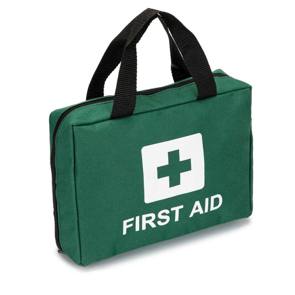 

Red First Aid Bag Empty 1st Aid Bag Section Dividers Medical Travel First Responder Storage Compact Survival Medicine Bag