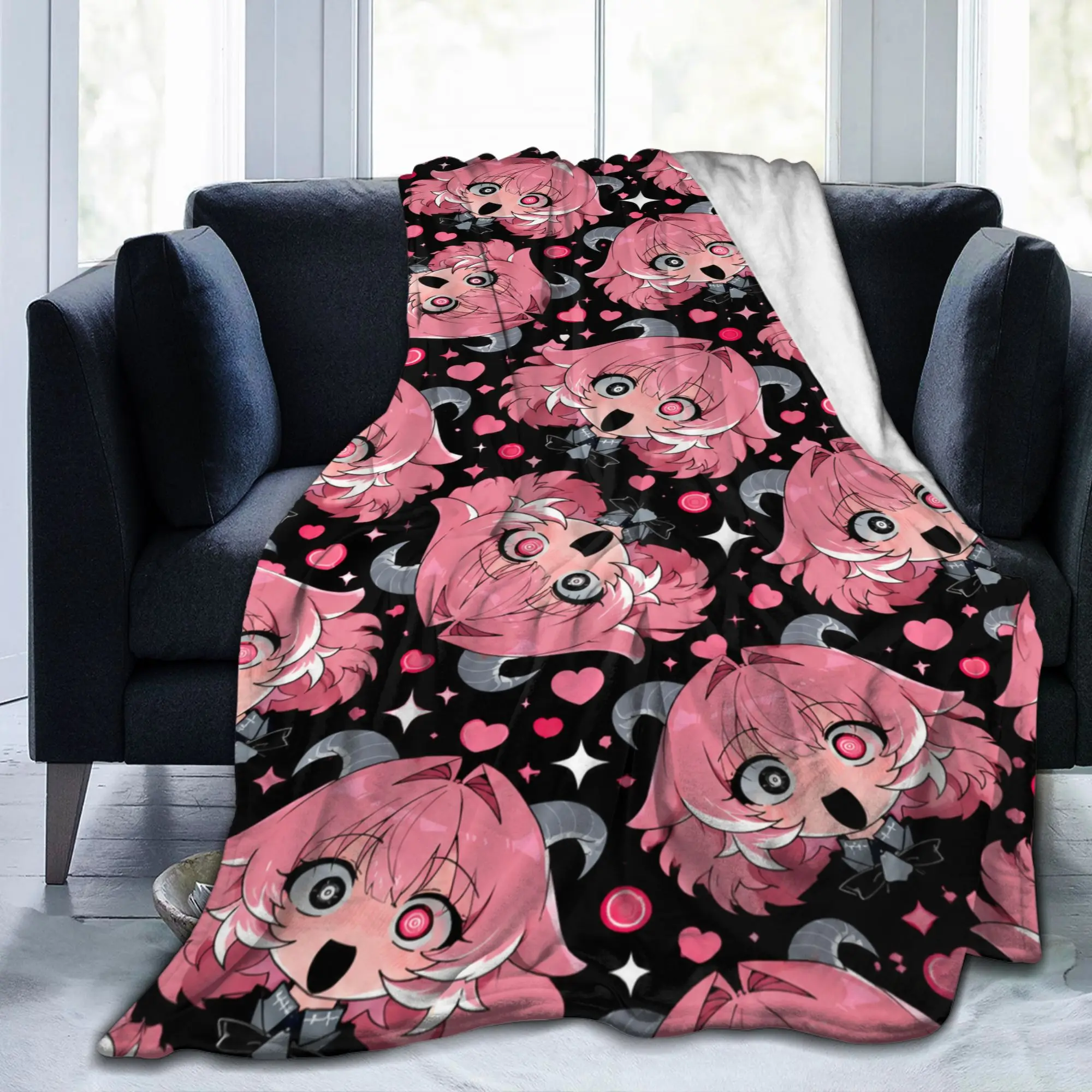 Drunken Goddess Reflux Blankets  Decorative Flannel Throw Blanket For Couch Bed Super Soft Customized Bedspread Gift Idea