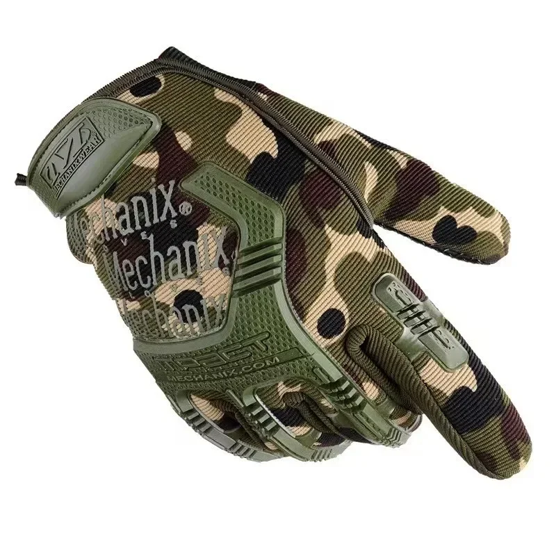 Summer Seal Tactical Gloves Cool Motorcycle Super Mechanic Long Fingers Wearable Men's Special Forces Anti-slip Gloves