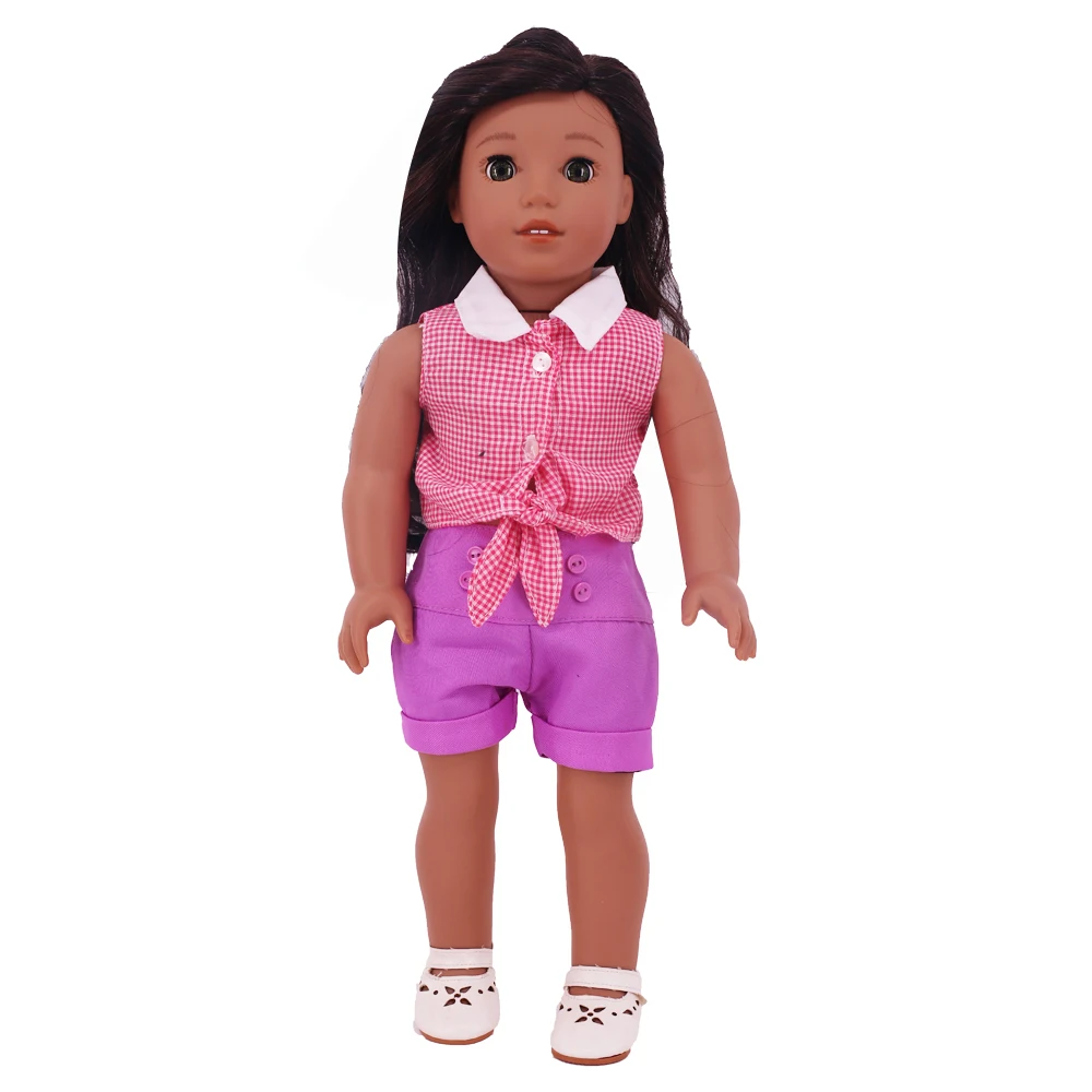 American Butter Baby Reborn Dolls fur s Accessrespiration, Jupe en fil de mode, Tenues de bébé fille OG, Vêtements décontractés, 18 po, 43cm