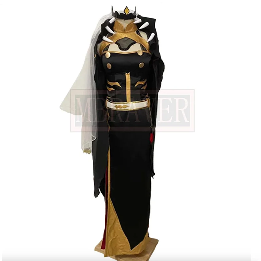 

VTuber Mori Calliope Cosplay Costume Party Christmas Halloween Custom Made Any Sizes