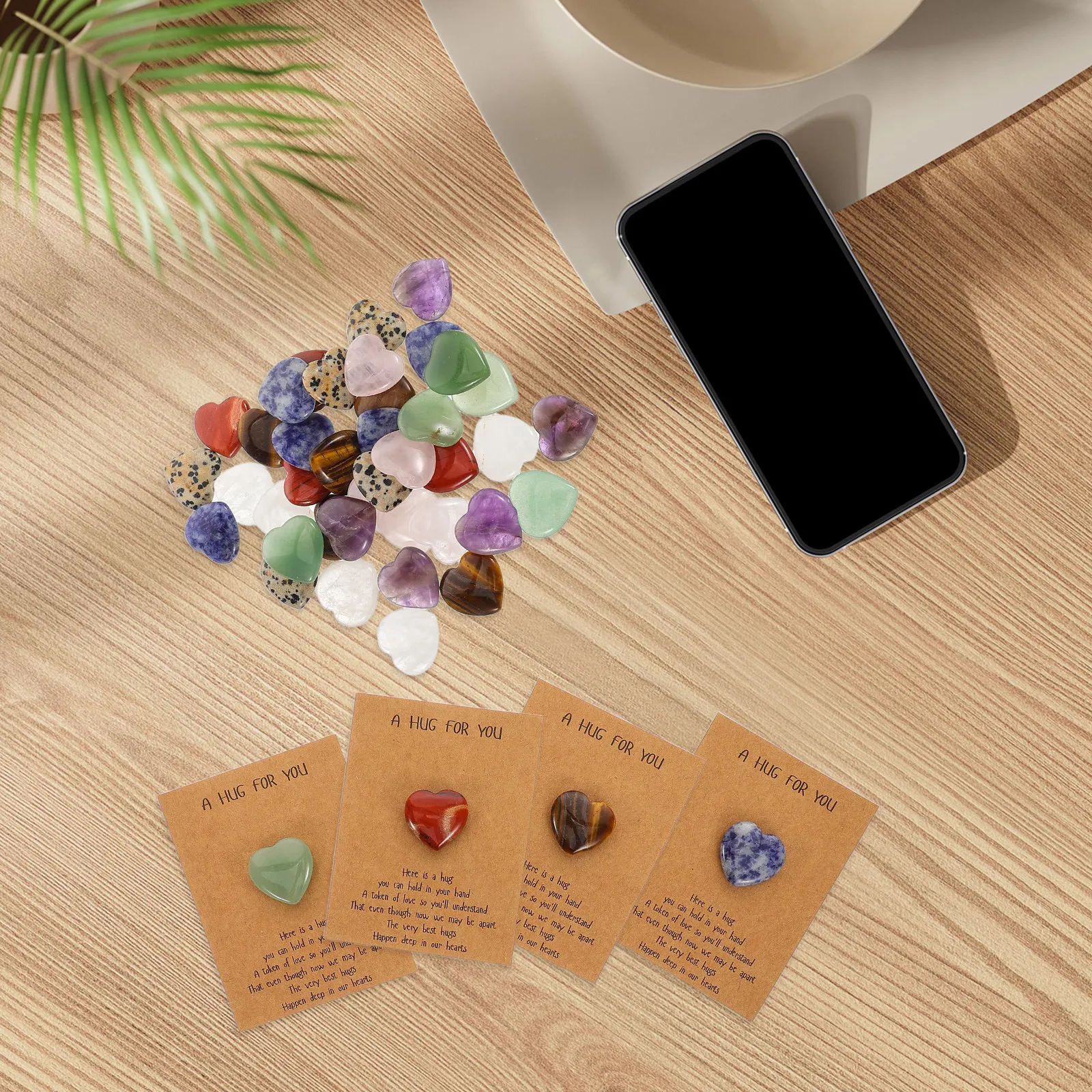 40sets-natural-stone-greeting-cards-crystal-gemstone-hearts-elegant-valentine-day-cards-diy-exchange-present-for-girlfriend-mom