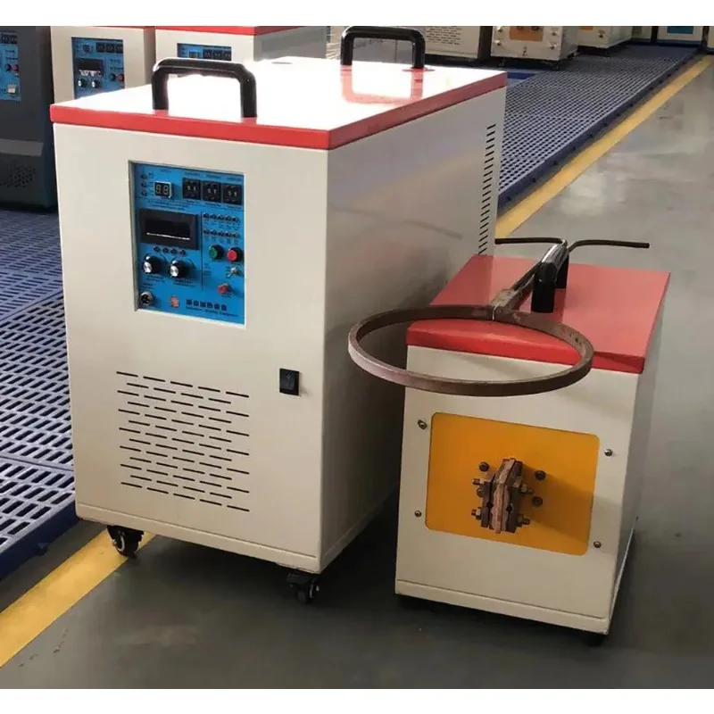 

CFZHTE 15-80KW High Frequency Induction Heater Furnace 30-100KHz Iron Welder Heat Treatment Forging
