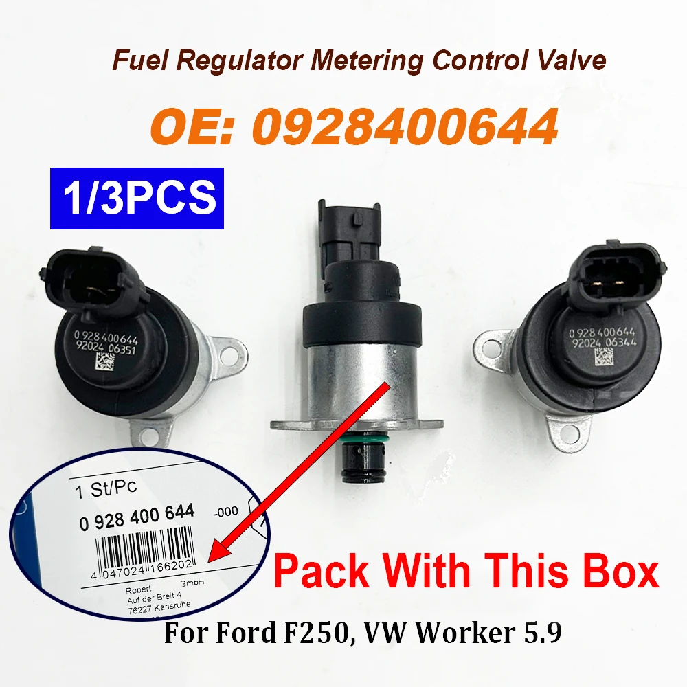 1/3PCS 0928400644 0445020150 0445020122 Fuel Pressure Regulators 0445020123 0986437342 For F-250 For VW Worker 5.9