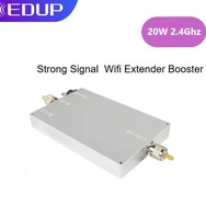 EDUP 20W High Power Amplifier 2.4Ghz WiFi Signel Booster Long Range Wi-fi Repeater Strong Signal 20 Watt Wifi Extender For Drone