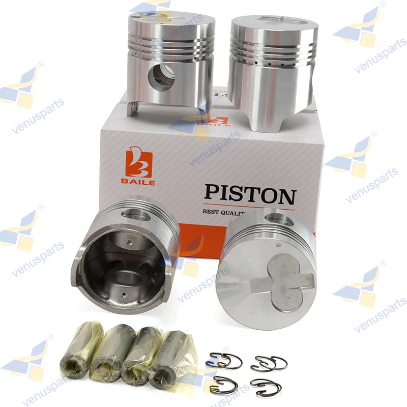 2J Engine Piston With Pin Lock 4-cylinder 88*2.5HK+2.5+2.5+4 For Toyota 2J-4G 13081-48013 13101-48013