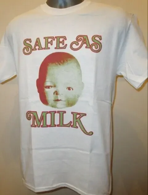 

Captain Beefheart Safe As Milk T Shirt 60s Blues Rock Music Ry Cooder Zappa T288