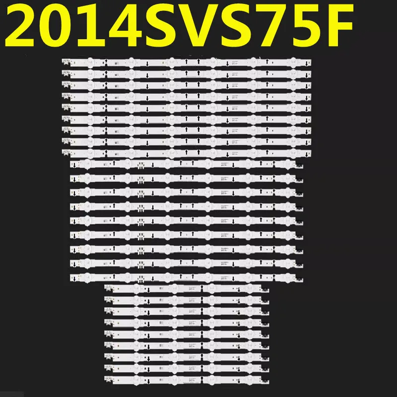 

27PCS LED Strip For UE75H6400 UE75H6470 UE75H6475 UA75H6400 UN75F7100 UN75J630D 2014SVS75F BN96-30437A BN96-30438A BN96-30439A