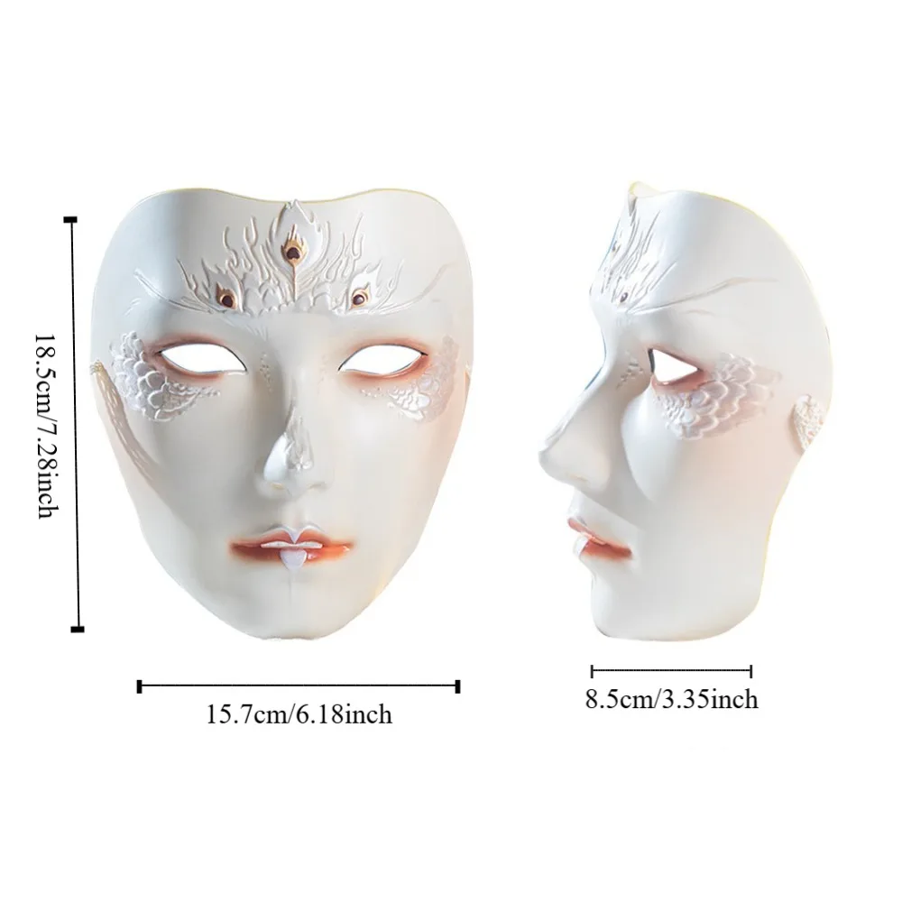 Fancy Masquerade Ancient Style Face Mask Cyberpunk Party Supplies Machinery Mask Male Adult Eye Mask Anime Cosplay Pros Women