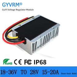 DC-DC Power Conventer 18-36V to 28V Voltage Regulator 20V 24V 30V to 28V 1A 2A 10A 15A 20A Automatic Voltage Regulator Converter