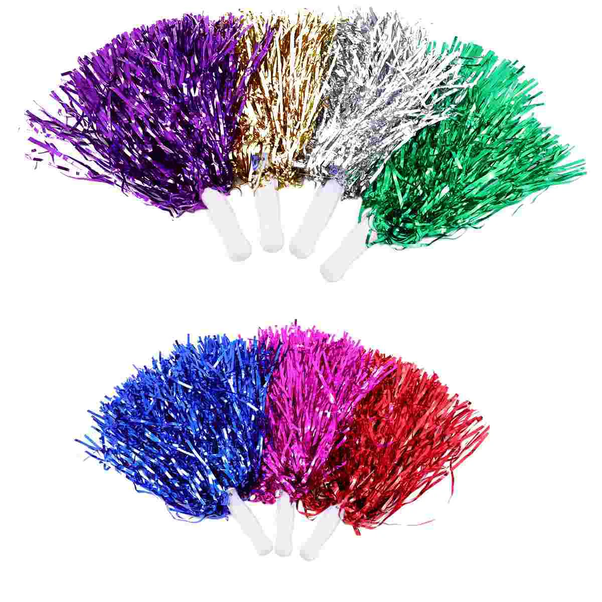 14 Pcs Cheerleaders Holding Flowers Cheering Ball-Flower Colorful Sports Meet Props Dance Toddler