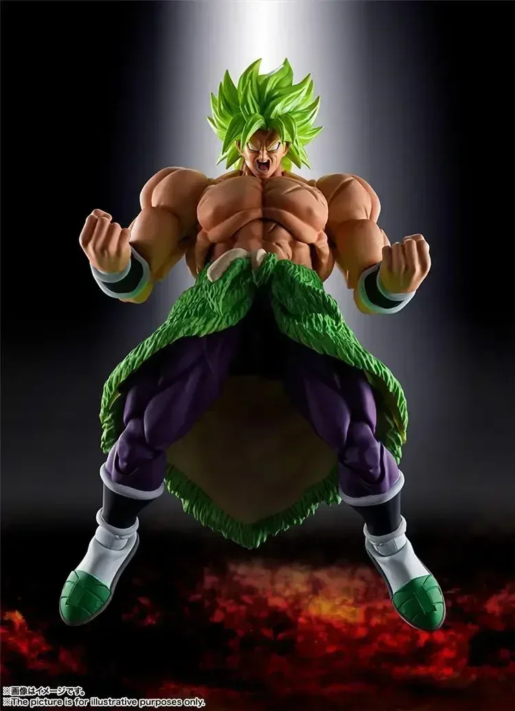 Auf Lager Bandai Dragon Ball SHF SHfiguarts Broly Fullpower Actionfiguren Anime Modell Spielzeug Figura Pvc Geschenk